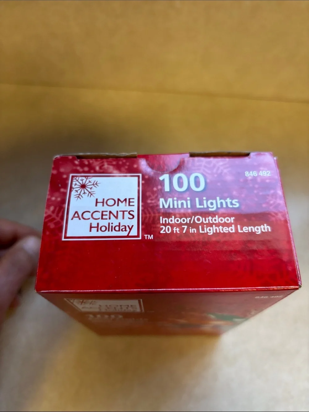 Home Accents 20ft 7 Inches 100 Multi-Colored Incandescent Mini Lights In/out
